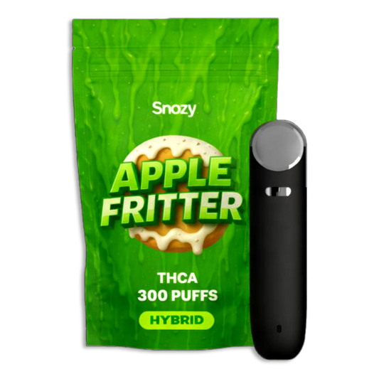 THCA vape Apple Fritter  Snozy – laglig THCA i Sverige, 300 puffar
