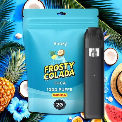 THCA Engångsvape - 2-pack - 2ml - 80% THCA