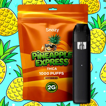 THCA Engångsvape - 2-pack - 2ml - 80% THCA